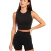 Elite Eleven Aura Boxy Tank - Black