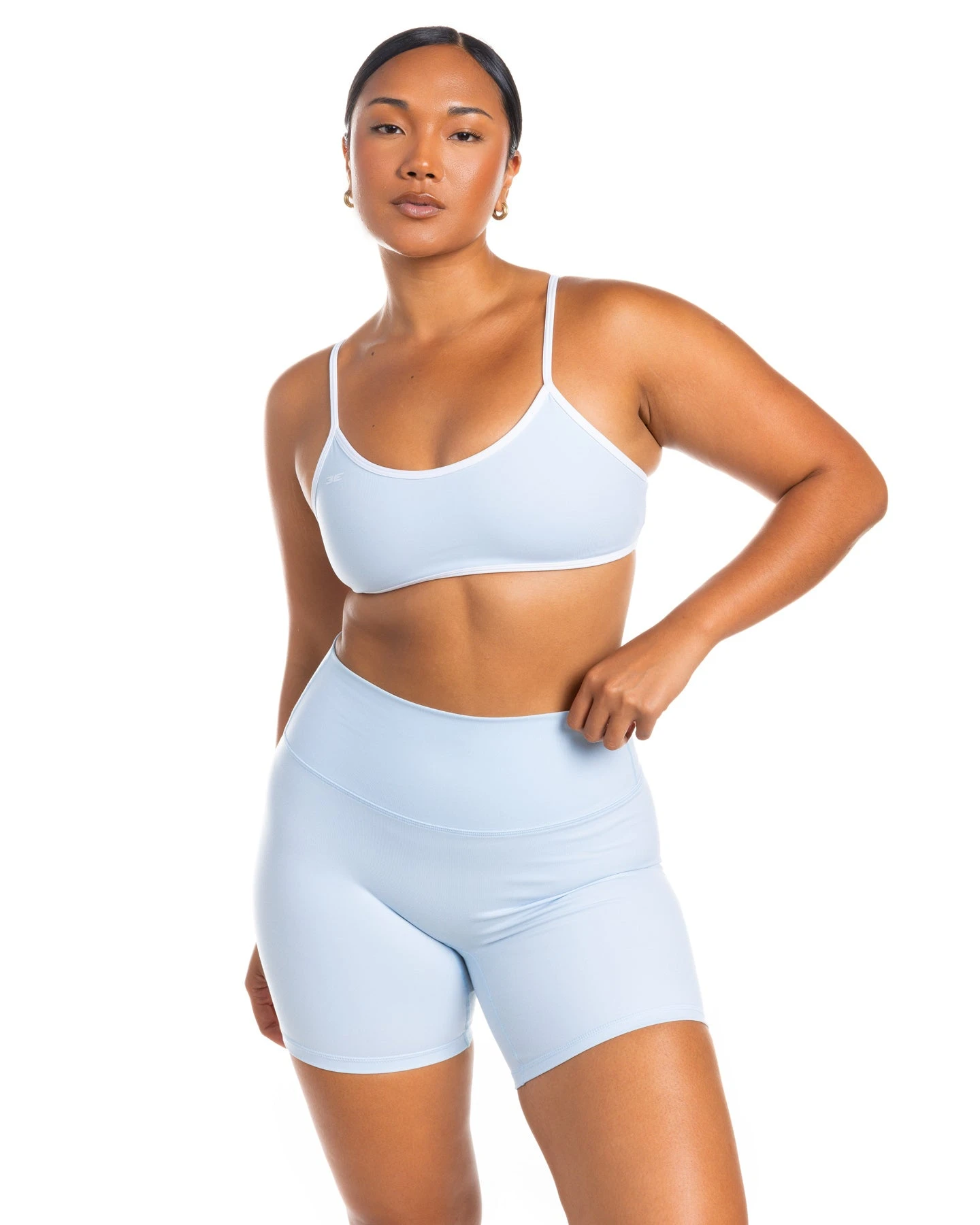 Elite Eleven Micro Contrast Bra - Sky Blue - Image 3