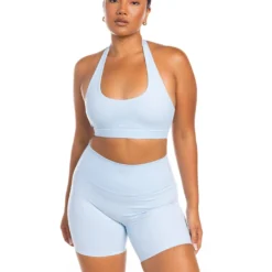 Elite Eleven Halter Bra - Sky Blue
