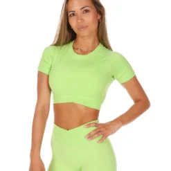 Elite Eleven Cross Over Tee - Lime