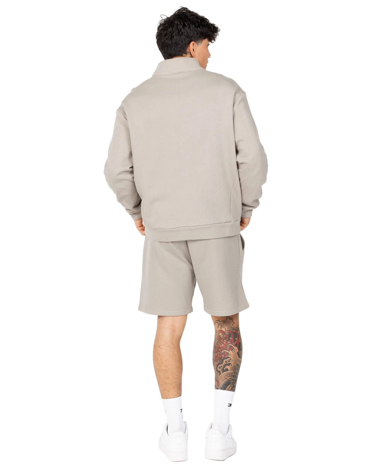 Elite Eleven Global Athletics 1/4 Zip - Vintage Khaki - Image 7