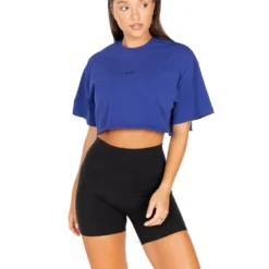 Elite Eleven Women's Classic Cropped Tee - Atlantic