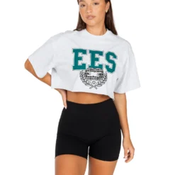 Elite Eleven Squad Cropped Tee - Polar Grey