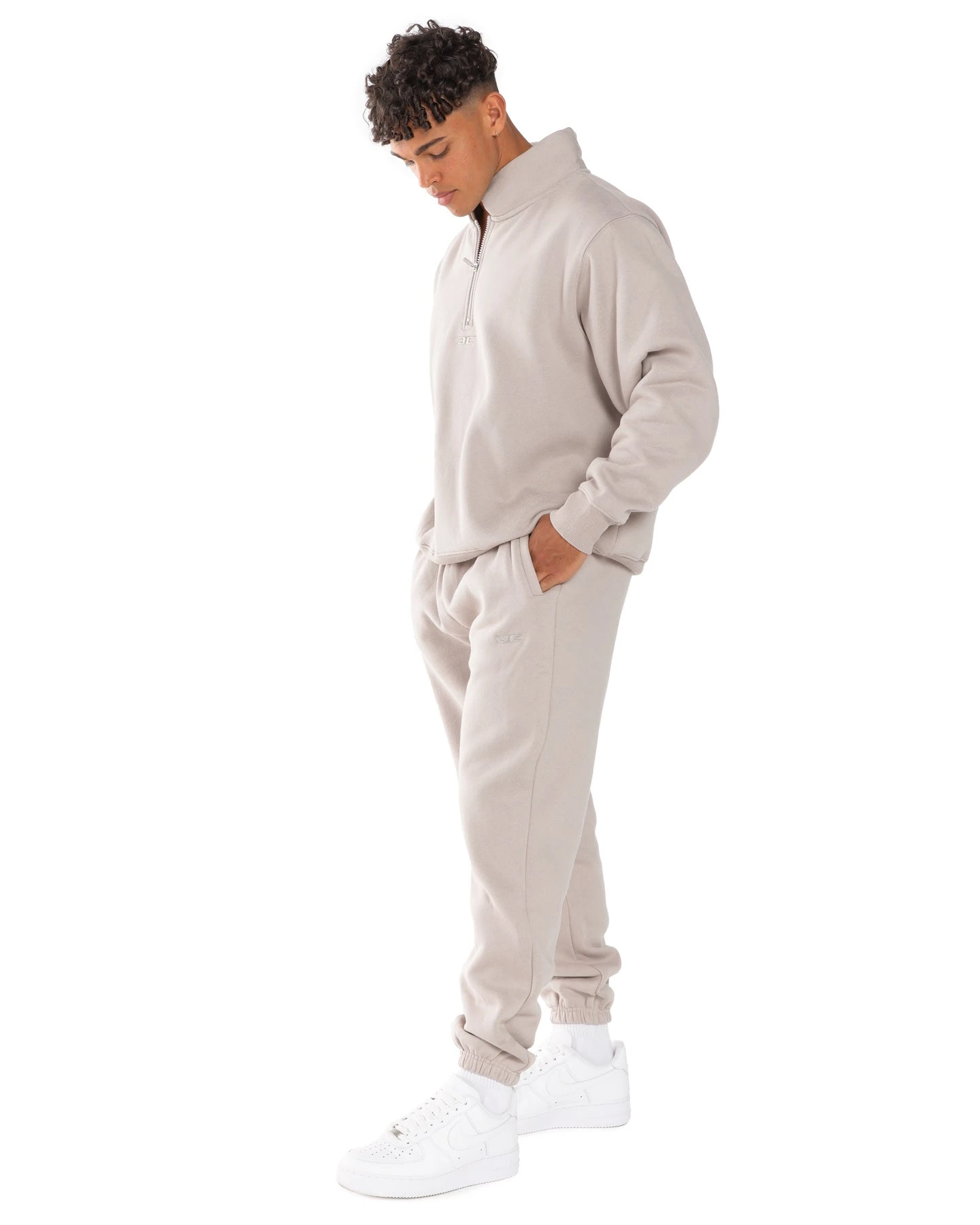 Elite Eleven Classic 1/4 Zip - Taupe - Image 7