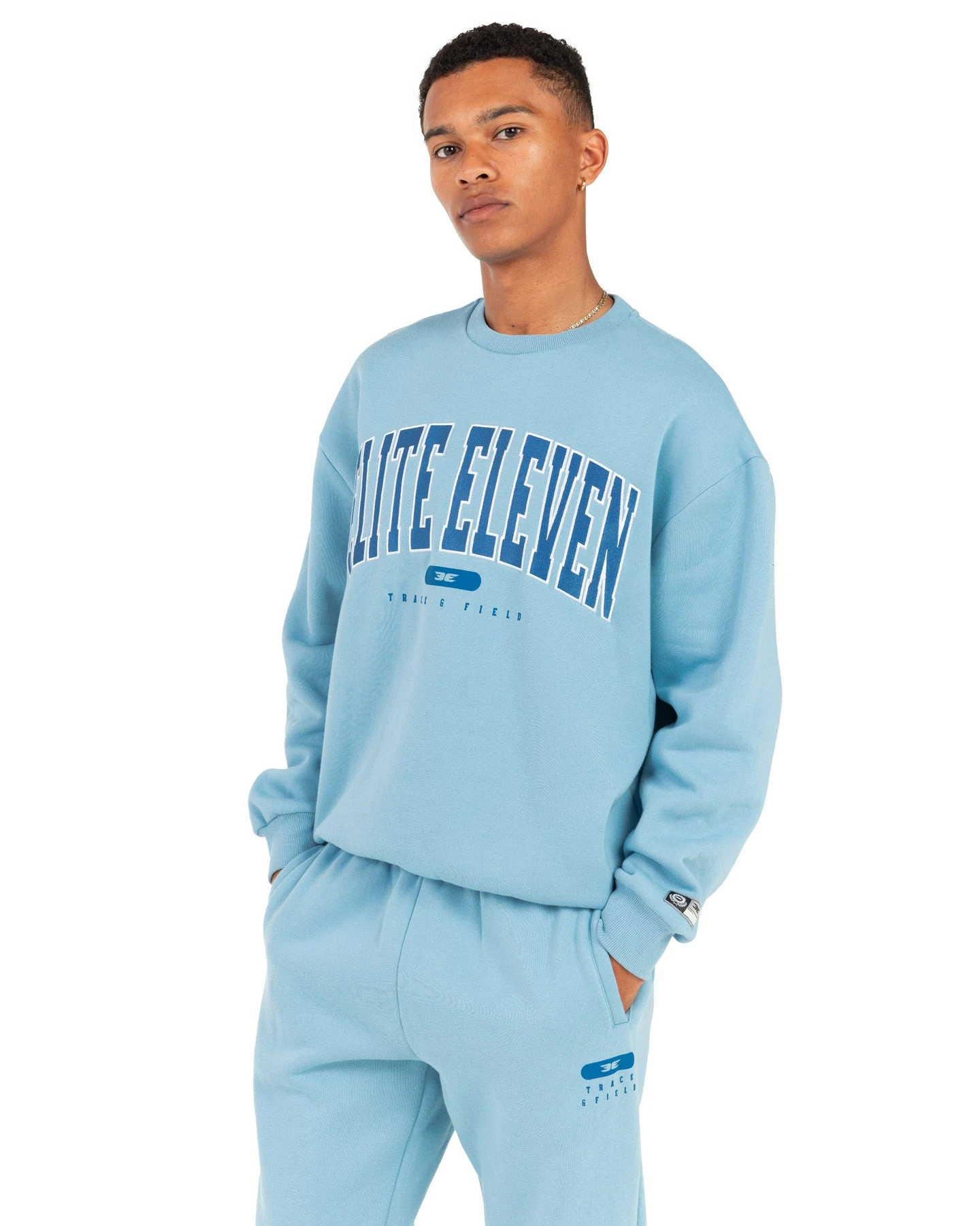 Elite Eleven Track & Field Crewneck - Blue - Image 3
