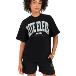 Elite Eleven Women's Track & Field Oversized Tee - Black