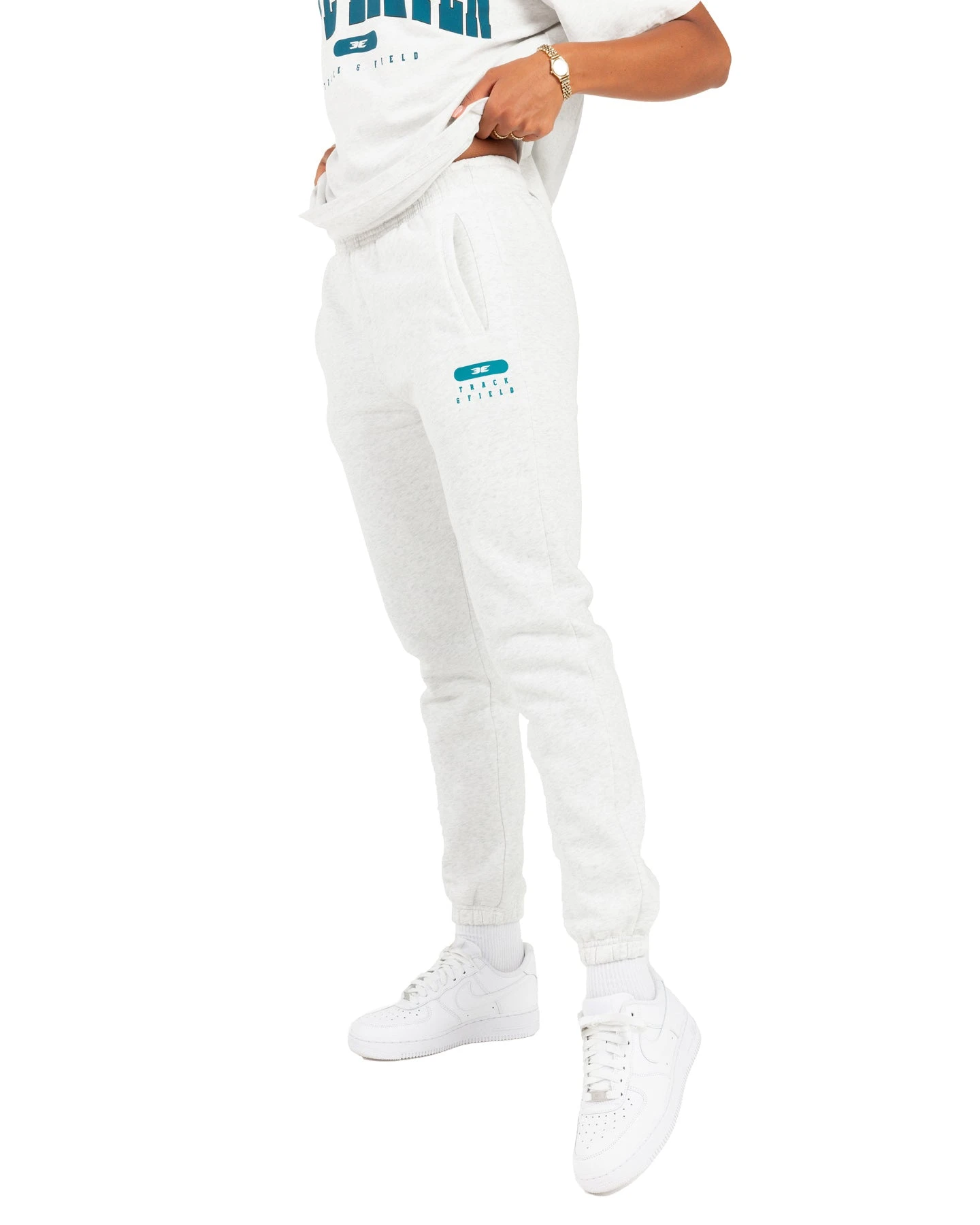 Elite Eleven Track & Field Trackpants - Polar Grey - Image 3