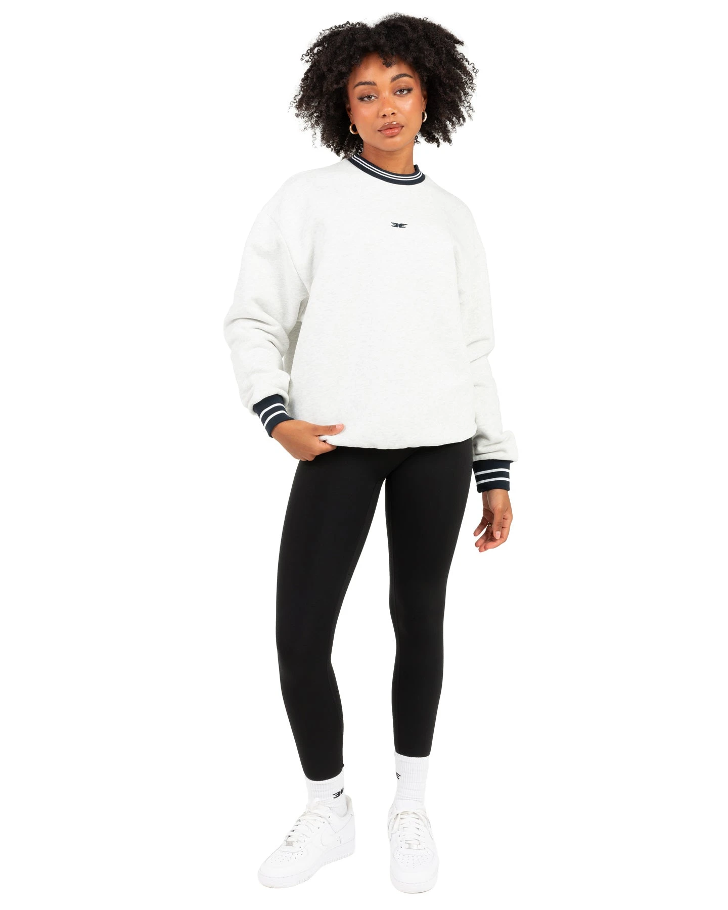 Elite Eleven Alpine Heavyweight Crewneck - Polar Grey - Image 4