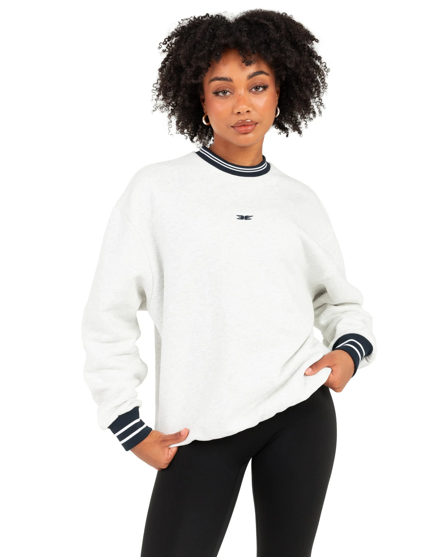 Elite Eleven Alpine Heavyweight Crewneck - Polar Grey - Image 2