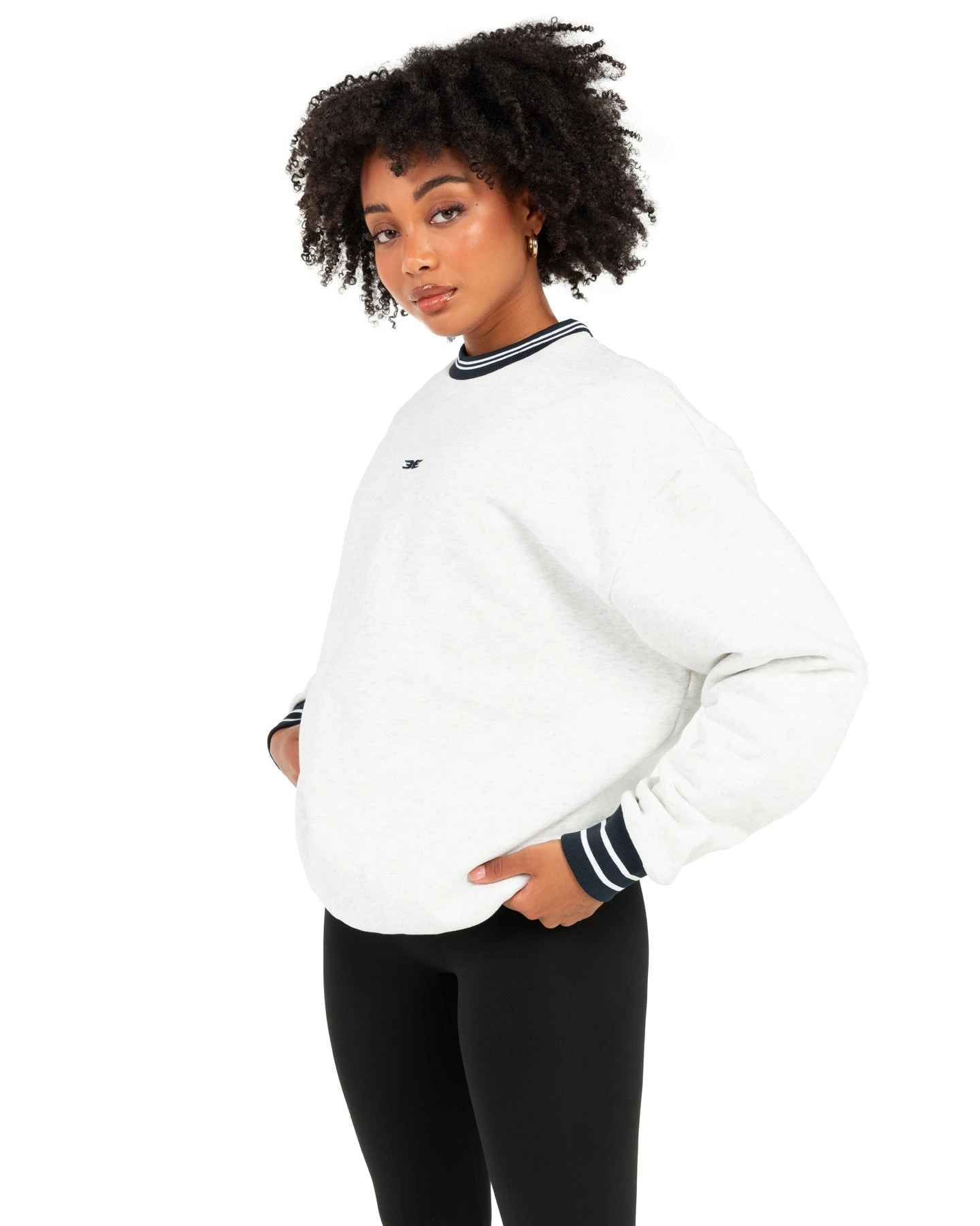 Elite Eleven Alpine Heavyweight Crewneck - Polar Grey - Image 6