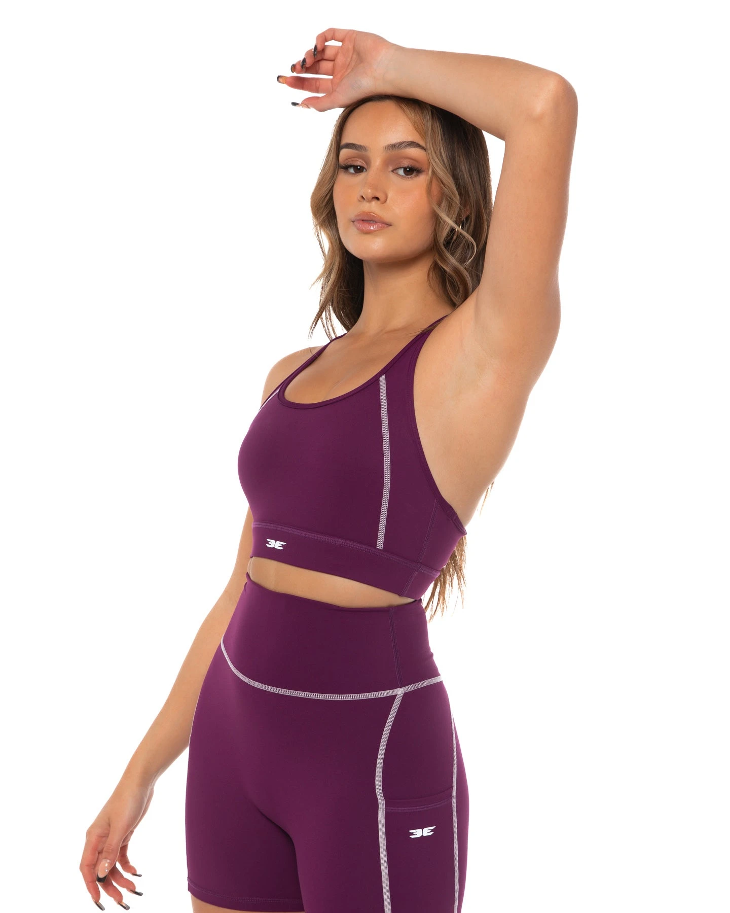 Elite Eleven Activ Sports Bra - Berry - Image 5