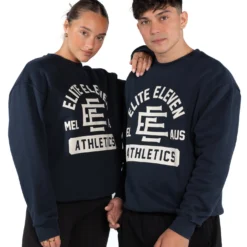 Elite Eleven Athletics Team Crewneck - Navy