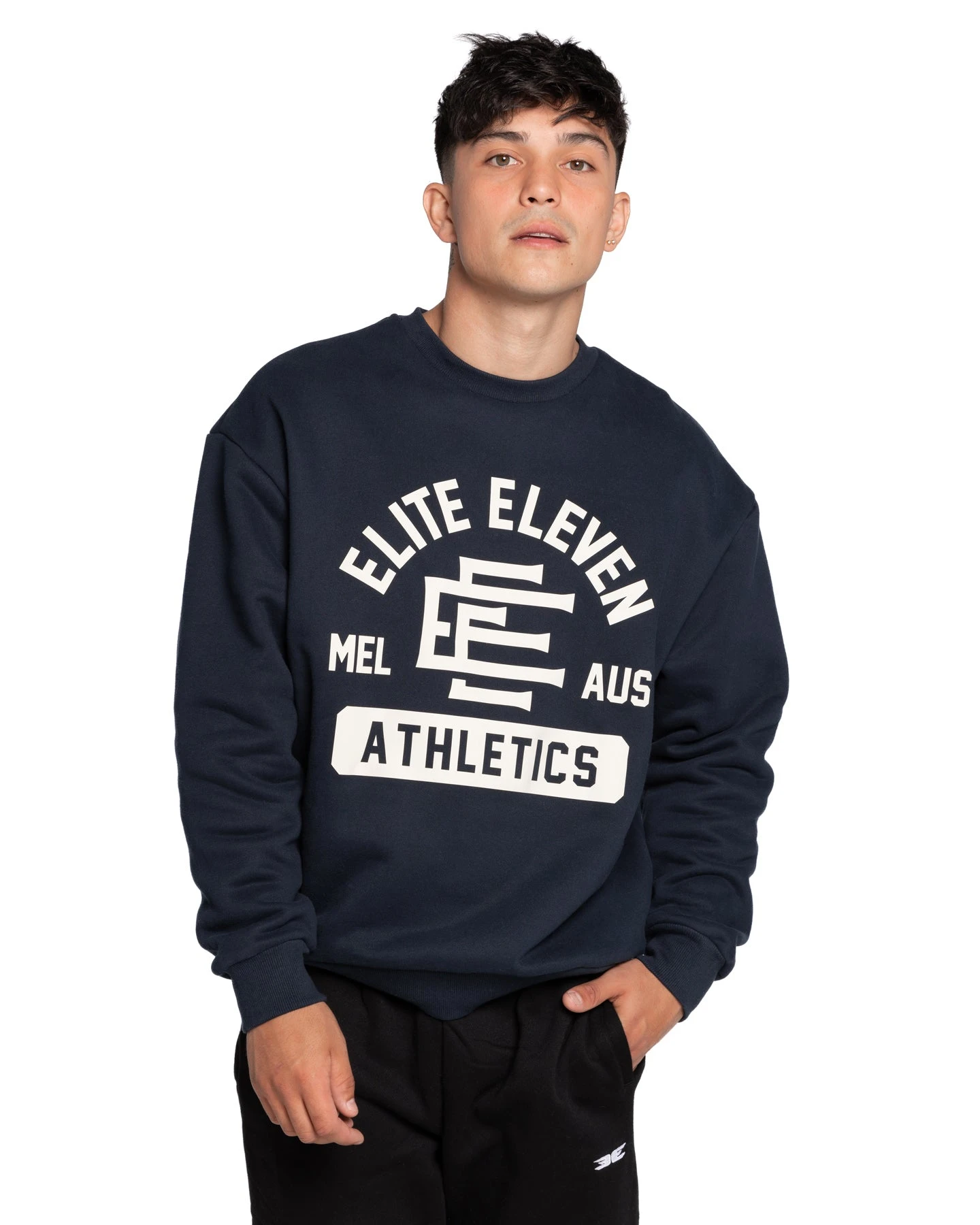 Elite Eleven Athletics Team Crewneck - Navy - Image 3