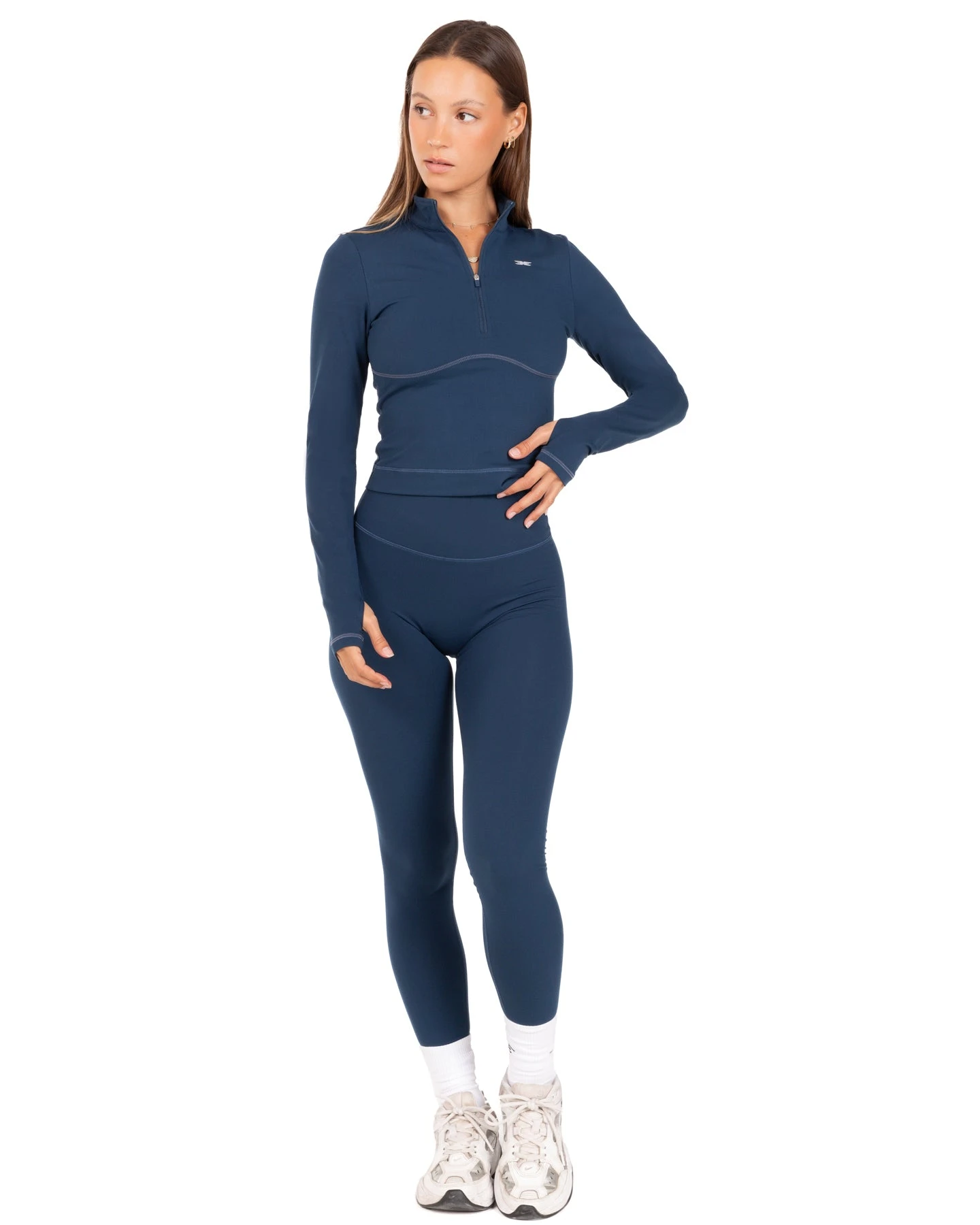Elite Eleven Auraluxe Long Sleeve - Navy - Image 2