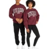 Elite Eleven Track & Field Crewneck - Burgundy