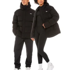 Elite Eleven Unisex Puffer Jacket - Black