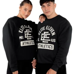 Elite Eleven Athletics Team Crewneck - Black