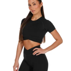 Elite Eleven Cross Over Tee - Black