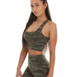 Elite Eleven EE Square Neck Bra - Camo