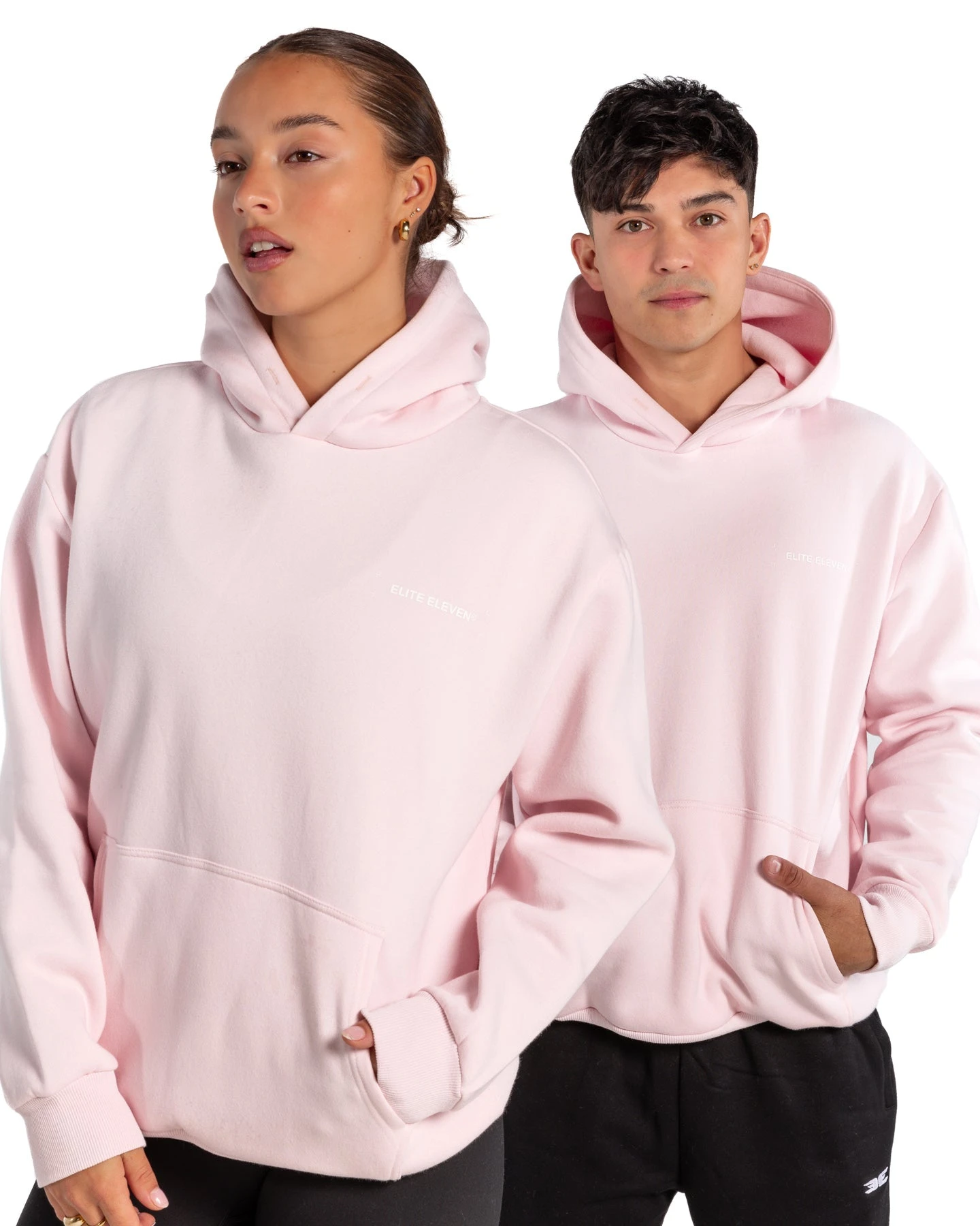 Elite Eleven Capital Hoodie - Soft Pink