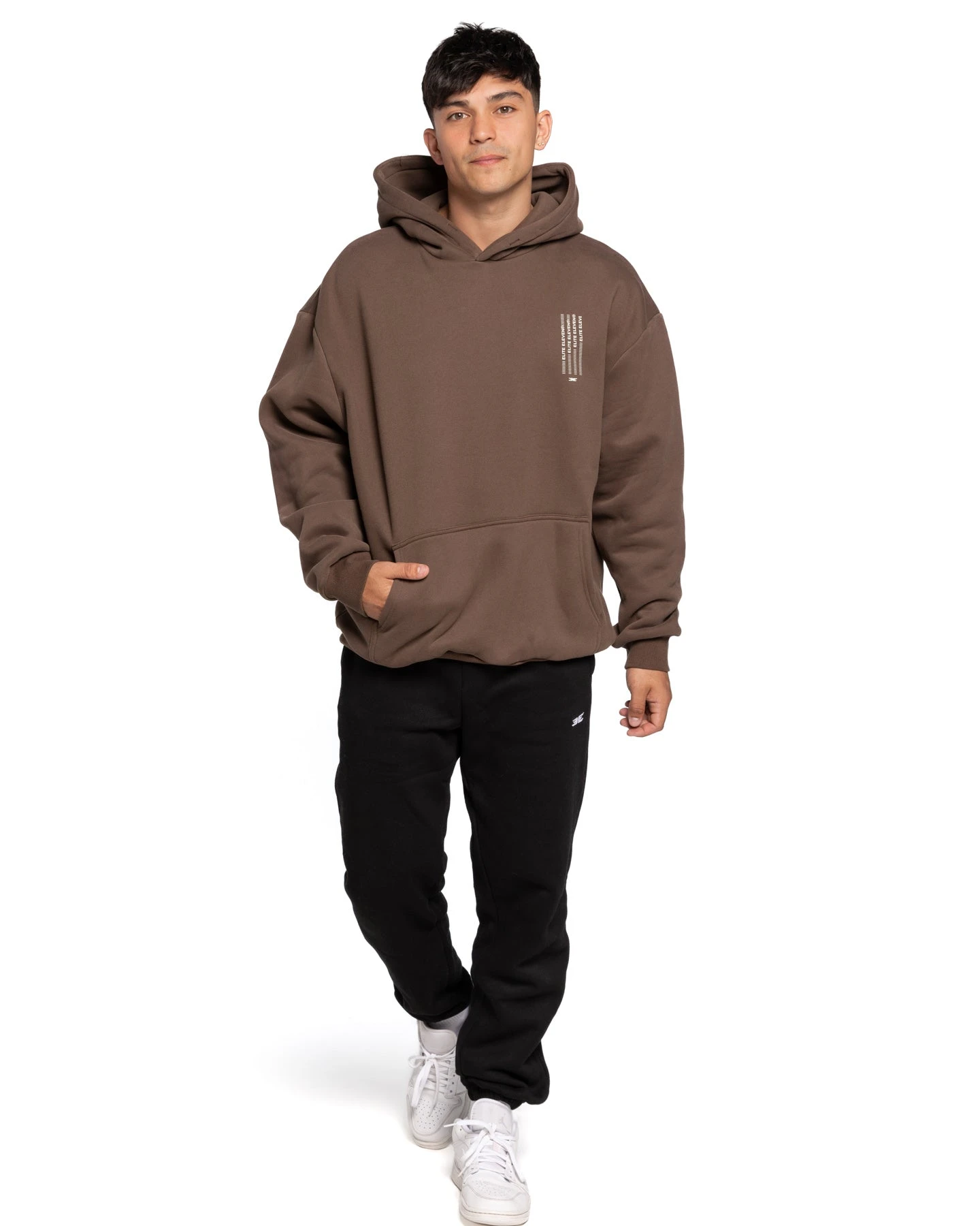 Elite Eleven Waterfall Hoodie - Brown - Image 5