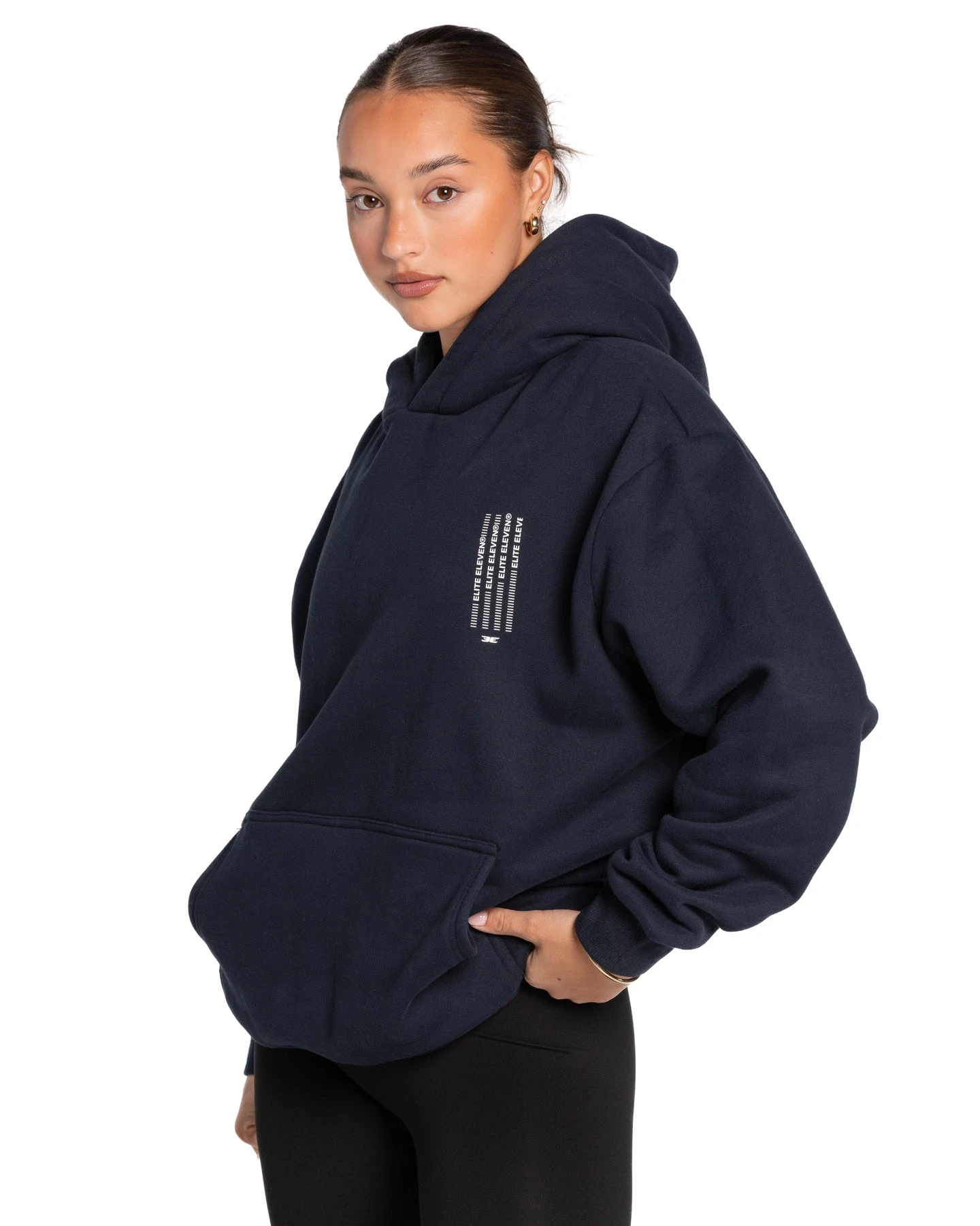 Elite Eleven Waterfall Hoodie - Navy - Image 2