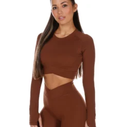 Elite Eleven Cross Over Long Sleeve - Cappuccino