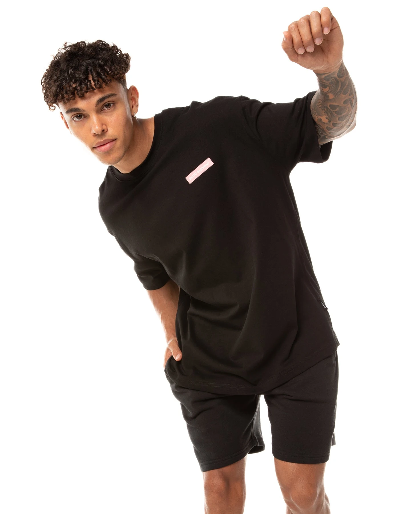 Elite Eleven Mascot Tee - Black - Image 6