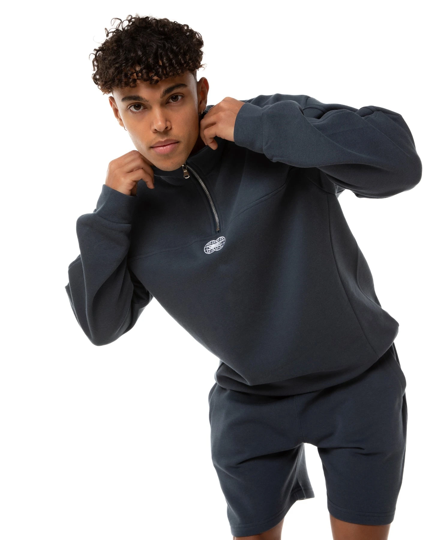 Elite Eleven Global Athletics 1/4 Zip - Navy - Image 3