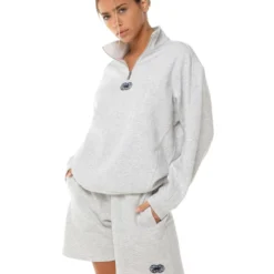 Elite Eleven Global Athletics 1/4 Zip - Grey