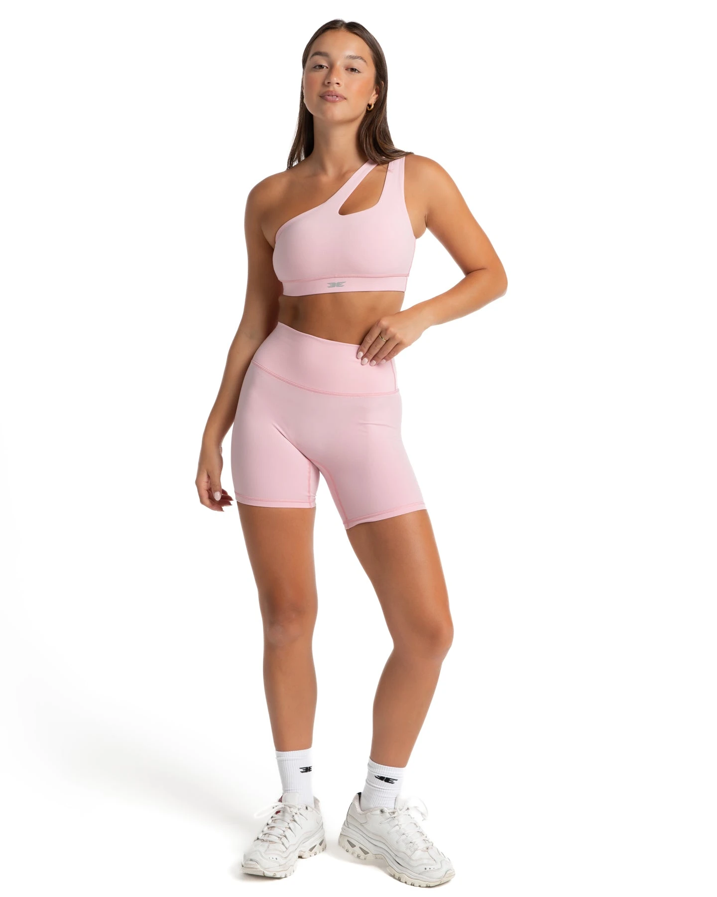 Elite Eleven Asymmetric Bra - Pastel Pink - Image 3