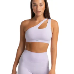 Elite Eleven Asymmetric Bra - Lilac