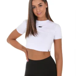 Elite Eleven Elite Crop Tee - White